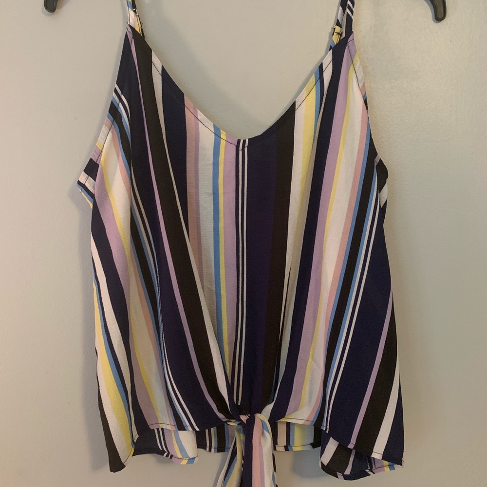 Striped tank top